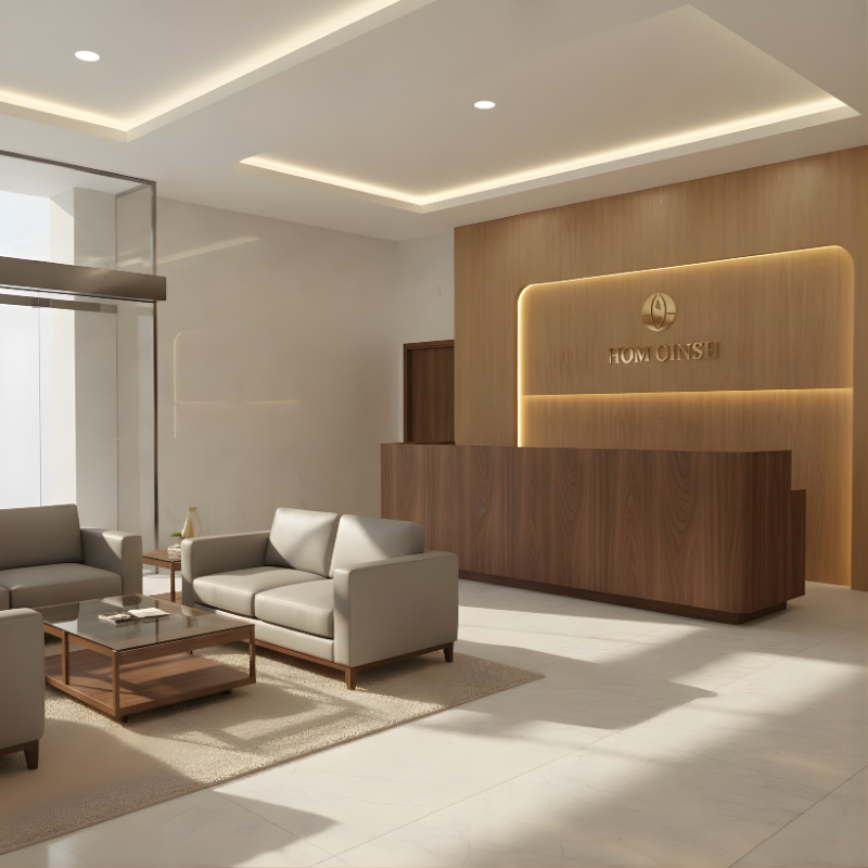 Cải Tạo Nội Thất 13 Toan canh cua hang showroom hoac khach san