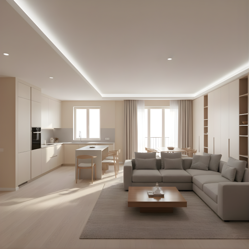 Cải Tạo Nội Thất 8 Toan canh can ho chung cu sau cai tao